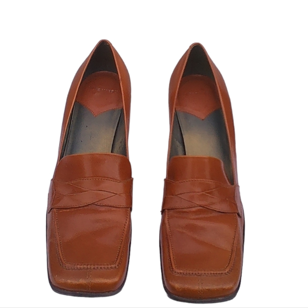 Nine West high heel loafer